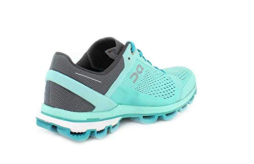 Image of ON Women's Cloudsurfer Running Shoes, Glacier /Black, 10 US