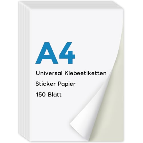 Papier autocollant A4 pour imprimer vos stickers personnalisés et organiser la maison