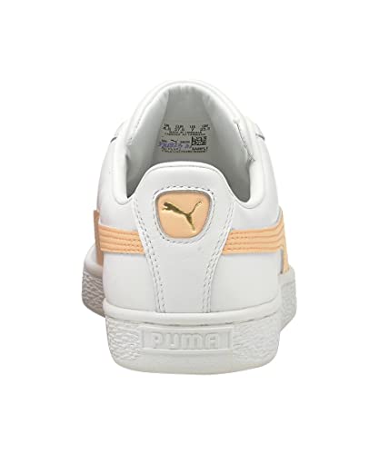 Image of PUMA Men's Astro Kick Trainers, Puma White Peach Parfait, 10