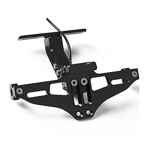 JosbY Für Honda Motorrad Kennzeichenhalter Für VFR700F2 Für VF750S Für Sabre Für VFR750 Für VFR800 VF1000 VTR1000 F CBR125RR CBR150R CB125F Kennzeichen des Registranten (Farbe : Weiß)