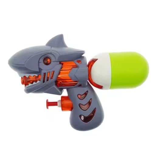 Image of Storio Cute Cartoon Shark | Holi Pichkari Water Gun Toy for Kids|Pressure Mechanism Ideal Outdoor Toy for Pool & Beach Fun