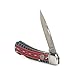 ARIAT Aztec Acrylic Smooth Blade Folding Pocket Knife, Multicolor, 3” Blade (Large)