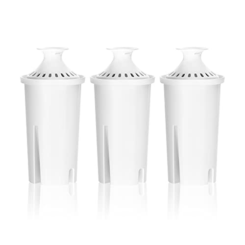 Image of Overbest Pitcher Water Filter Replacement for Brita Filters, 3 Pack