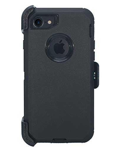 Coque iPhone 8 et iPhone 7 Noir Série Muscle M2 antichoc robuste