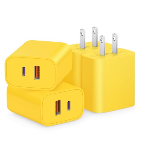 Image of USB C Charger Block [Yellow]