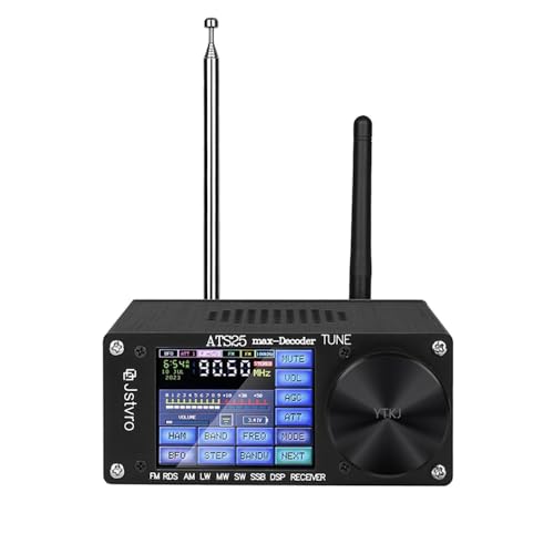 ATS-25max-Decoder Si4732A10 Full-Ba N D Receiver Support CW RTTY FT8 FT4 SW MW