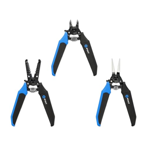 Image of iFixit Mandible 3-Piece Plier Set for Electronics and Household DIY Repair