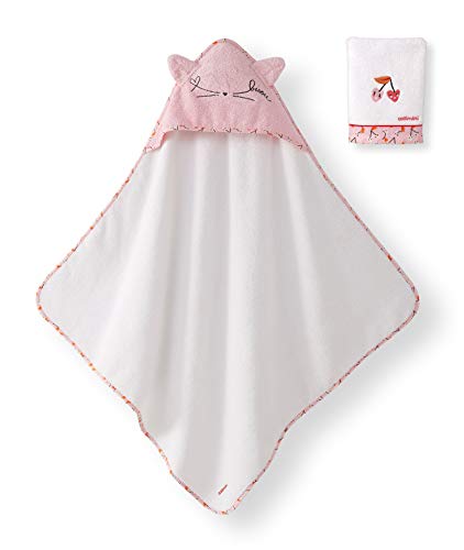 Catimini Juego de Capa de baño y Guante para Escapade Kawaii