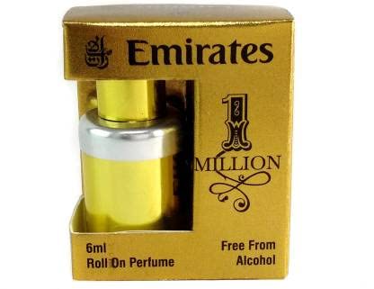 Emirates 6 ML Roll on Premium Attar Perfumes For Men and Women Free From Alcohol ($1M)