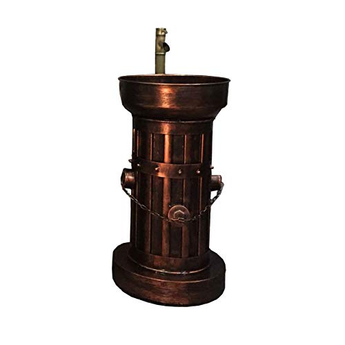 ZTGL Ensemble de Meubles de Salle de Bain, Meuble sous Lavabo Industriel, Retro Vasque et Meuble sous Vasque,Rouge,Without Mirror