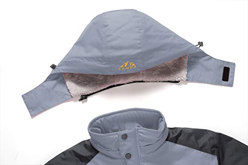 Image of Men's Ski Jacket Waterproof Windproof Mountain Winter Coat Rain Hooded Coat