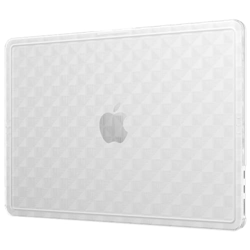 Image of Soonjet Compatible with MacBook Air 13 inch Case M5 M4 M3 M2 2026-2022 | Matte Clear, Prism Pattern, Fingerprint & Scratch Resistant, Protective Hard Shell, Ultra Thin Cover, A3449 A3240 A3113 A2681