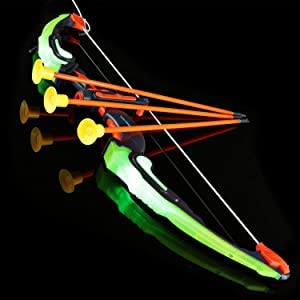 QEXLE Archery Bow and Arrow Toy Set with Target, Magnetic Dart Board, 3 Suction Cup Arrow for Kids, Target Toy for Kids, Outdoor Game for Children, Target Board Game for Kids. (Kids Bow and Arrow Set)