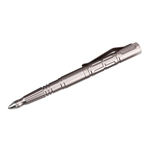 Remize R007 Taktischer Kugelschreiber - Kubotan Tactical Pen - Selbstverteidigungs-Stift - Glasbrecher (Gold)