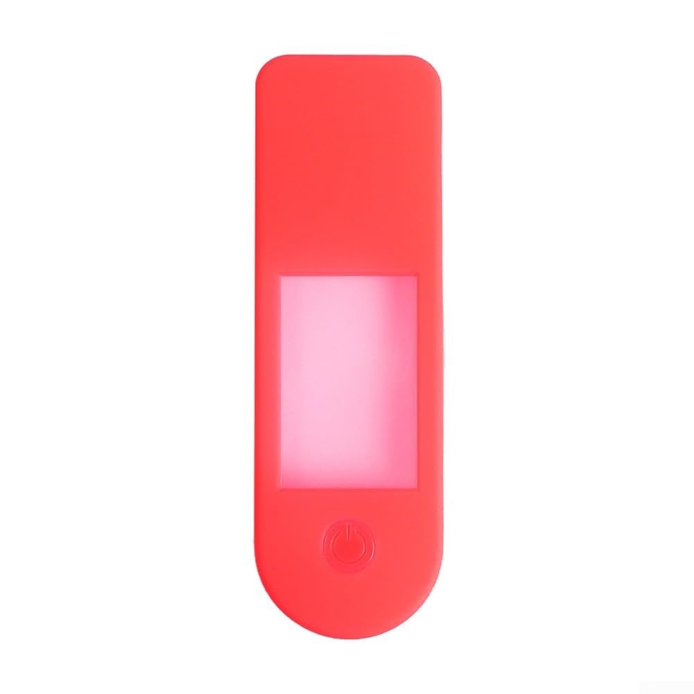 Protector De Pantalla De Silicona Para Xiaomi Scooter 4, 5, 5 Pro Y 5 Max – Funda Impermeable, Ligera (13g) Y Fácil De Poner, Disponible En Negro O Rojo, Protege Contra Arañazos