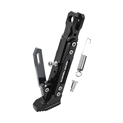SRV-RCL-23-004 - Side Stand May Open Unexpectedly While Riding - 2018-2020 Ducati XDiavel S & XDiavel Standard Motorcycles 6 Universal Motorcycle Kickstand Adjustable Foot Side Support Parking Kickstand for Electric Motorbike Parking Foot Side Support Stand (Black)