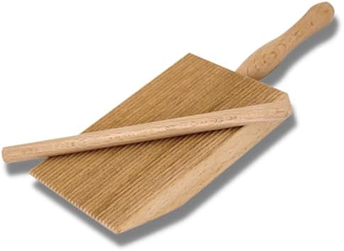 Tabua Com Bastao De Madeira Para Gnocchi Gargane