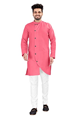 Image of Kurta pyjama for Mens In cross patten and classis colours