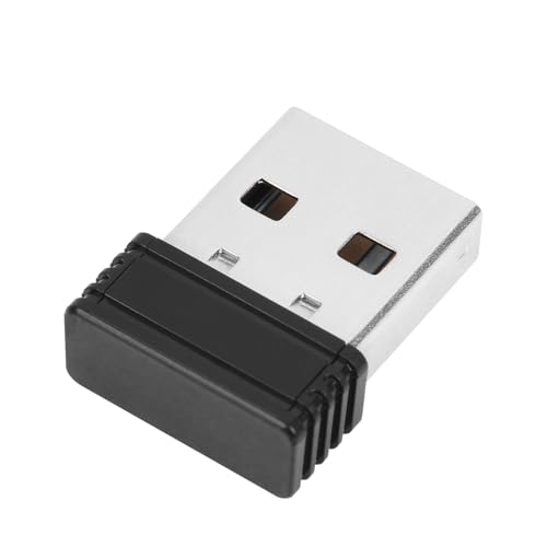USB Mouse Jiggler - Mouse Mover - Undetectable mouse Jiggler UK - Plug and Play mouse Movement Simulator - Driver-Free USB Device to Prevent Sleep and Keep Computer Awake (Black)