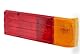 HELLA Rückleuchte - Glühlampe - 12V - Einbau/geschraubt - ECE - Lichtscheibenfarbe: rot/gelb - Stecker: Flachstecker - rechts/links - Menge: 1 - 2SD 004 460-001