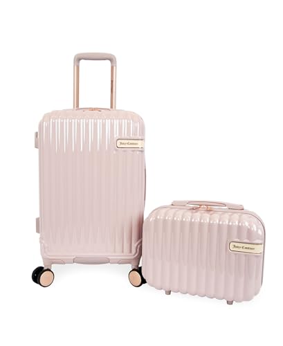 Juicy Couture Chelise Hardside 2pc Set - 21 carry-on and 13 vanity case