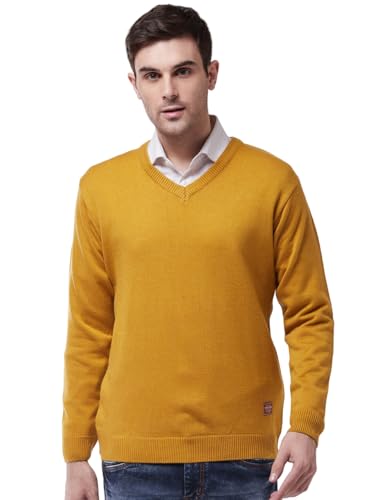 Image of Pivl Men's Winter V Neck Solid Sweaters ||Winterwear||
