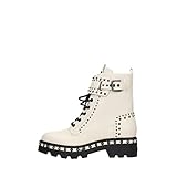 Guess FL7R2RFAL10 Botines Anfibios Biker en Cuero 37/Bianco