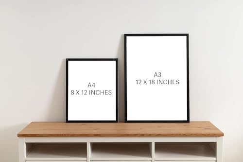 Craft Maniacs LEO MESSI SIGNATURE FRAMED A4 POSTER FOR ROOM DECOR & GIFTING | BEST GIFT FOR FOOTBALL FANS