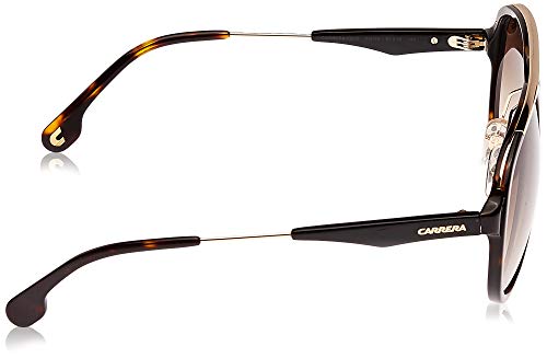 Carrera Sunglasses (Safilo Group) Men's CA132/S Pilot Sunglasses, Havana Gold/Brown Gradient, 57 mm3