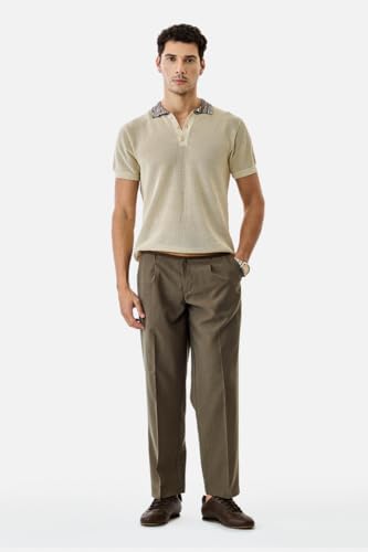 Image of SNITCH Men's Sleeveless Slim Fit T-Shirt | Ribbed Texture & Breathable Fabric | Polyester Blend Material with Stretchability | Casual Wear for Layering & Everyday Use
