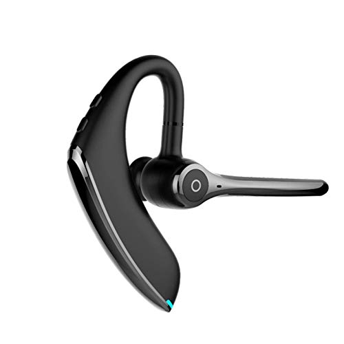 MTMHFPER Auricular Bluetooth for teléfonos celulares, V5.0 Auriculares inalámbricos Bluetooth con cancelación de Ruido Mic 16 Horas con Manos Libres Hablando(Black)