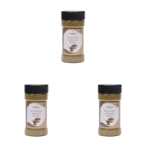 Image of Malikaz' The Royale Taste Roasted Ajwain Seeds, 100 g (Pack of 3)