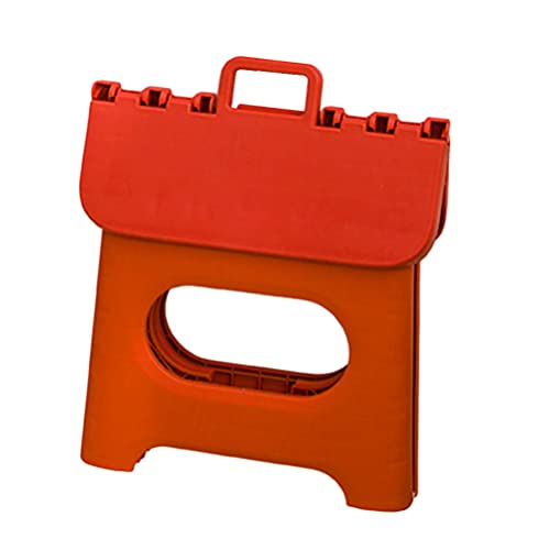 VICASKY Banqueta de Passo Dobrável Punho Portátil Colapsible Banquinho de Plástico para Escritório B