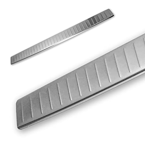 CHROMEMASTER - Protection de Pare-Chocs arrière - Compatible avec Mercedes Vito/V-Class W447 2014+ | Acier Inoxydable brossé - Protection de seuil de Coffre pour protéger Votre Voiture des Rayures