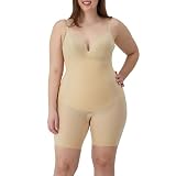 Maidenform Womens All-in-one With Built-in Bra Shapewear Dms089 All In One, Transparent, X-Large US