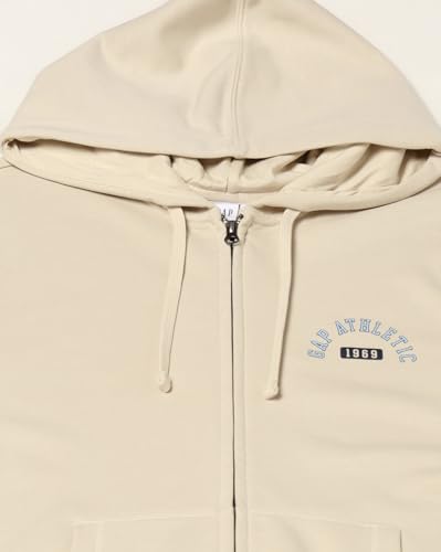 Image of Gap Men Graphic Printed Regular Fit Full Sleeves Hooded Sweatshirt