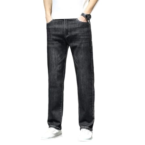 Men's Tall Jeans Straight Leg Stretch Denim Pants Extra Long Length Slim Fit Casual Regular Trousers
