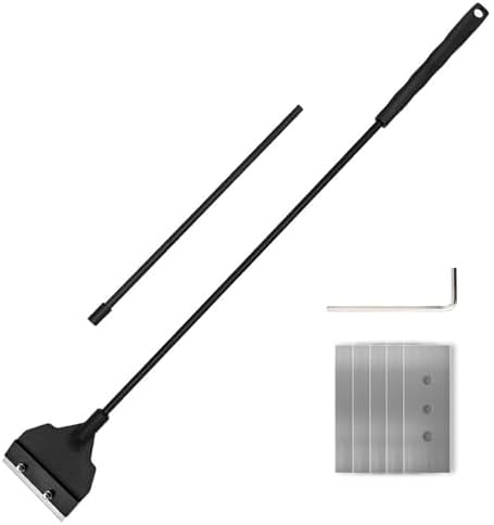 Gelishan Long Ergonomic Handle Steel Algae Scrapers 65cm Fish Tank ...