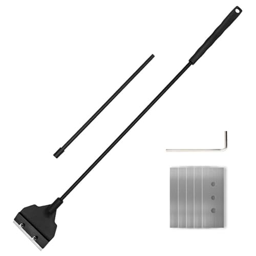 Aquarium Algae Scraper Fish Tank Scraper for Glass 65cm Long Handle