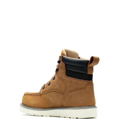 Image of Wolverine Men's Trade Wedge 6 inch Moc Toe Steel Toe Construction Boot