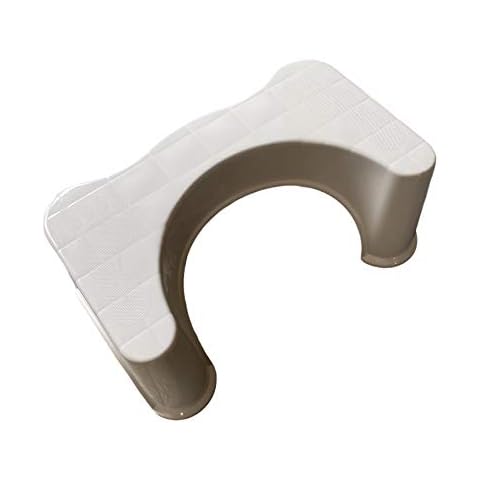 ASPIRE UK Squatting Toilet Stool 7 inch Non-Slip Bathroom Step Up Stool Relieves Constipation, Bloating | Aligns the Colon for Faster, Easier Relief | Proper Toilet Posture for Healthier Results Cover