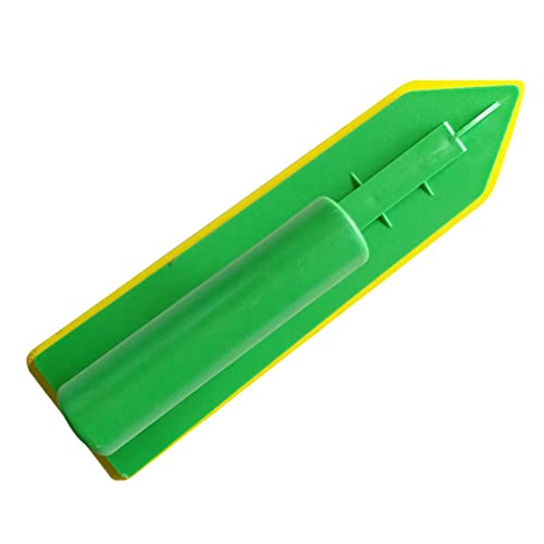 Esponja portátil espátula de espátula de onda ferramentas manuais desnatadas Argamassa de concreto