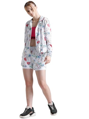 Image of ONLY Floral Longline Training or Gym Open Front Jacket