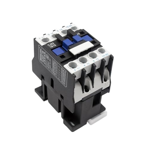 Contacteur AC 18A commande 36V CJX2 fixation rapide sur rail modulaire