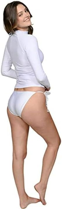 INGEAR Women's UV Sun Protection Long Sleeve Rash Guard Wetsuit Swimsuit Top - Image 4