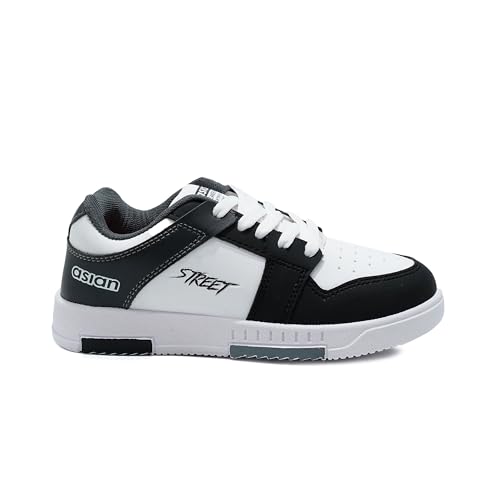 Image of ASIAN Boy's Tarzan-04 Kids Casual White Sneaker with Lightweight Synthetic Upper Lace-Up Shoes for Kid's & Boy's