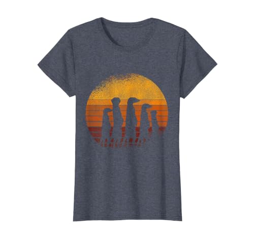 Meerkat Squad Meerkat T-Shirt, Women, Heather Blue, 3X-Large