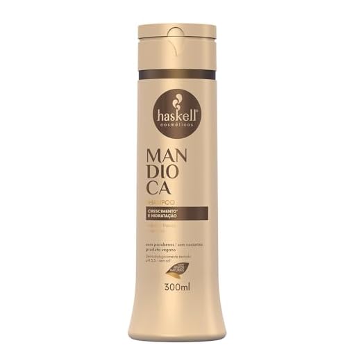 Shampoo de Mandioca, Haskell, 300 ml