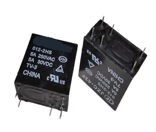 JZC-42F 012-2HST relais commutation 12V 5A 6 pins pour domotique