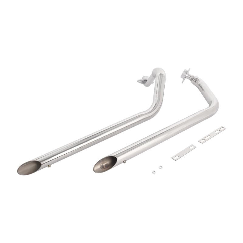 Tuyau d'échappement double XV1100 et silencieux d'échappement pour XV750 Virago custom